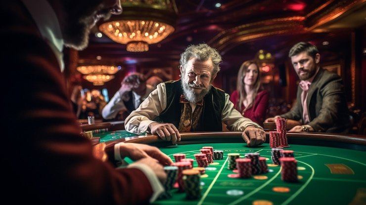Live casino game interface on sa365